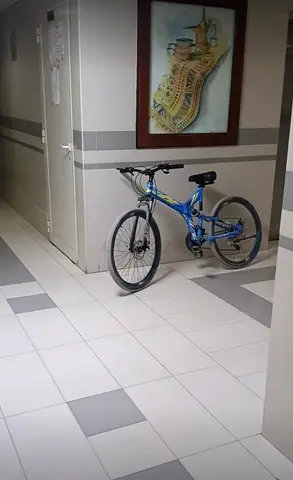 Blue kids/teen mountain bike - good condition URGENT sale