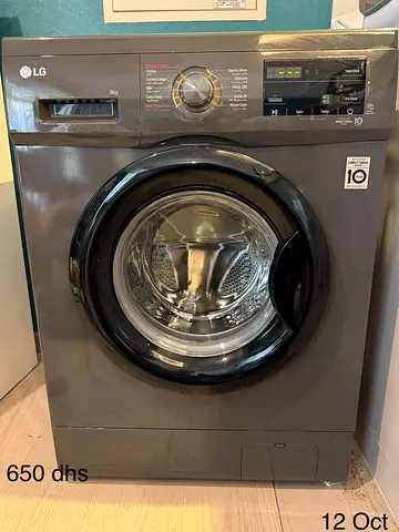 Lg washing machine 8 kg