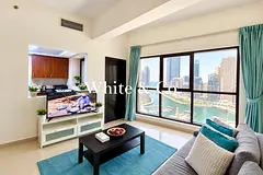 Marina & Sea View | Furnished 1BR | Vacant