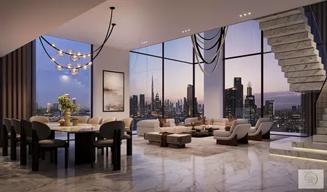 Duplex, Double Height, Burj View