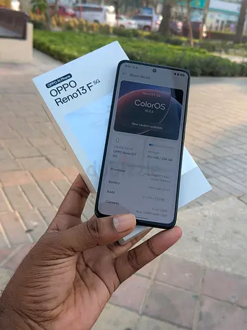 OPPO Reno13 F 5G - 256GB/12 back cover change Good Condition with Box only no chargeur