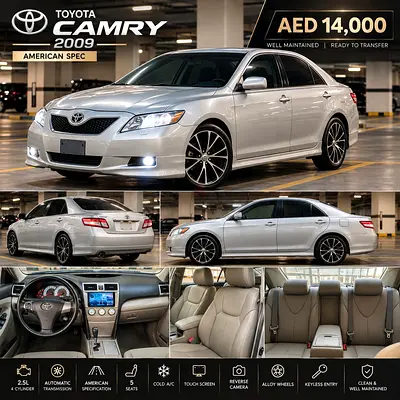 2009 Toyota Camry SE - American Specs