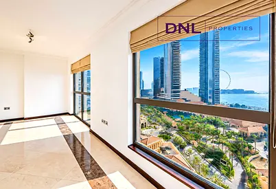 3BR+Maids+5Bath | Sea and Palm View | Vacant