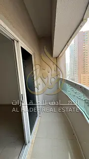 Two months free, balcony, close to all amenities, prime location near the Dubai exit.