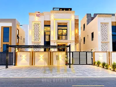 For those seeking spaciousness and comfort: A detached villa with a rooftop terrace and a 16-meter setback in Al Helio 2. **A luxurious, move-in-ready