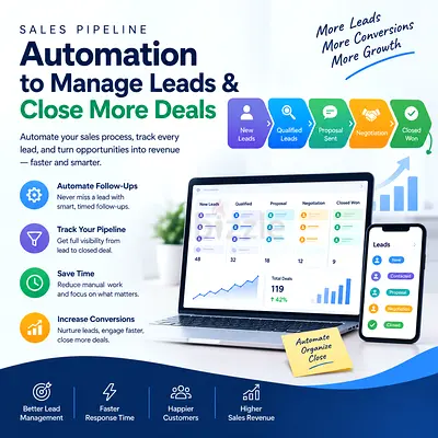 Sales Pipeline Automation to Manage Leads & Close More Deals