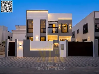 For sale: A distinctive villa in Al Zahia, Ajman, featuring a practical design and high-end finishe