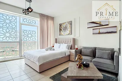 6000 Including bills Fully Furnished studio apartment with balcony