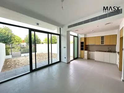 Vacant 3BR + Maid | Direct Pool View | Private Garden
