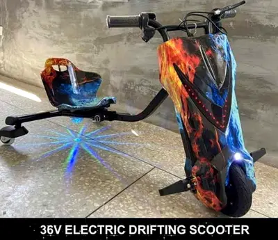Drift Scooter with LED Lights and Seat