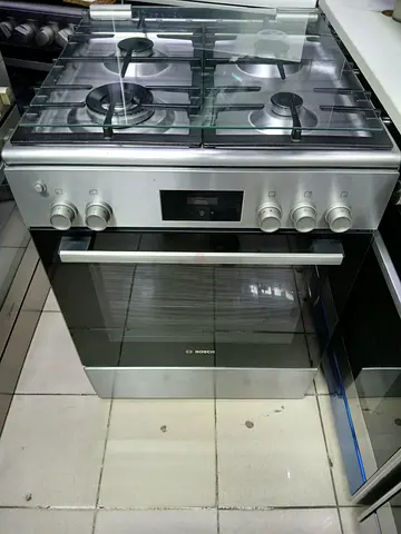 Bosch four burner full gas cooker size 60cm new model