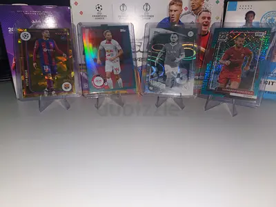 Numbered football cards