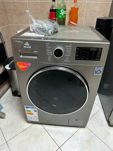 Evvoli Top Load Compact Washing Machine - 9 kg Silver (Good Condition) direct drive technology