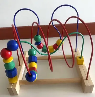 Ikea Bead Maze for kids
