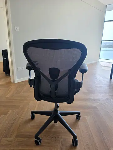 Remastered Version Herman Miller Aeron Office Chair Fully Options Excellent Condition