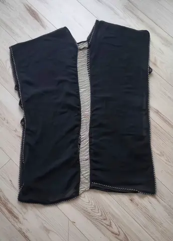 Black strapless bandeau/inner corset top - in excellent condition