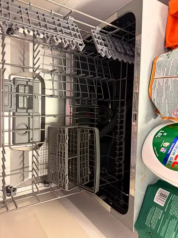 Built-in dishwasher (interior shown) in good working condition