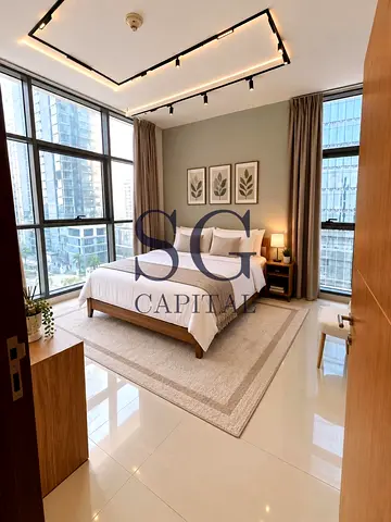Furnished 1BR | 2 Bathrooms | Elegant Interiors