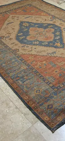 Unique faded look jute rug New size 270x180cm