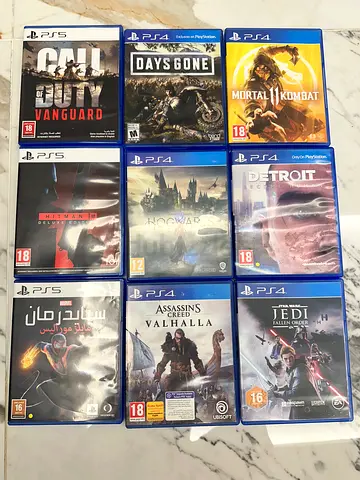 PS4 & PS5 Games Collection – Great Prices!