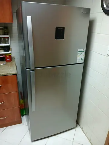 Daewoo two door fridge freezer 65cm width 170 cm highest