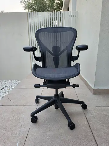 Remastered Version Herman Miller Aeron Office Chair Fully Options Excellent Condition