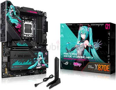 ASUS ROG Strix X870E-H Gaming WiFi Motherboard (Matisse/Hero themed) - brand new