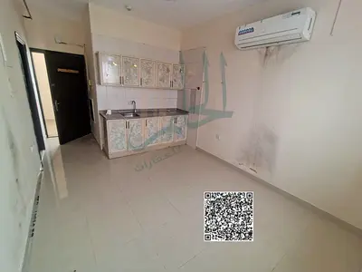 **Studio for Annual Rent in Ajman – Port Street, opposite Port Gate. Annual Rent: AED 14,000. Payme