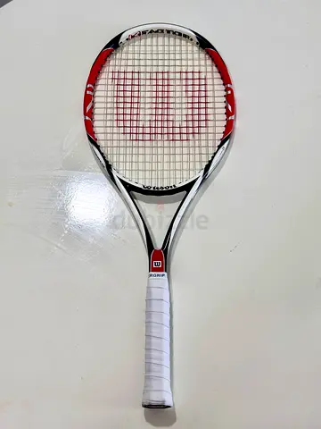 Original 2007 Wilson K Factor SIX-ONE Tour 90 4 1/2 Excellent Condition 9/10 Rager Federer