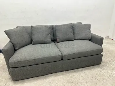 Looks great condition crate&barrel three seater sofa