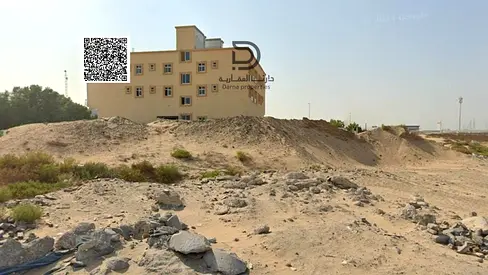 للبيع أرض سكنية تجارية الجرف الصناعية 2 عجمان G+2 مساحة 6727 قدم ثاني نمرة من شارع جدة بسعر 1.35 مليون درهم فرصة استثمارية مميزة