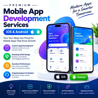 Premium Mobile App Development Services - iOS & Android