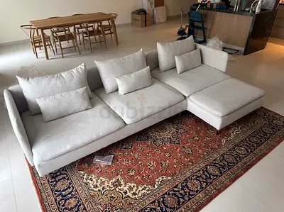 Looks Like a new IKEA Sodhremn L Shape Sofa Beige