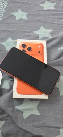 iPhone 17 PRO MAX -style (Coral/Peach) with original box - good condition and 4700 AED