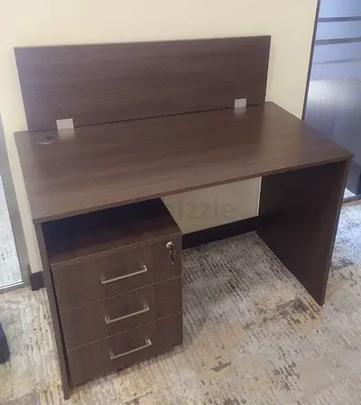 Single person workstation with 3 storage cabinet Custom Made
