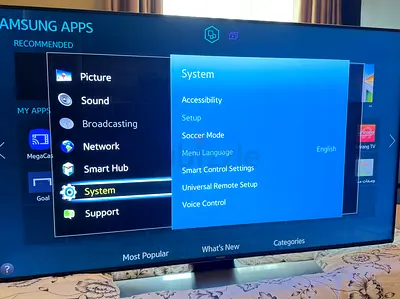 Samsung 55" LED TV (Model UA55HU8500) - Good Working Condition