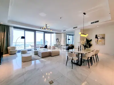 Burj Khalifa View | Unfurnished | High Floor