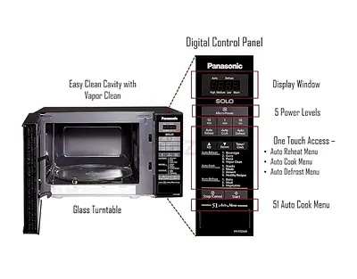 Microwave Panasonic brand new just 1 month use look like brand new