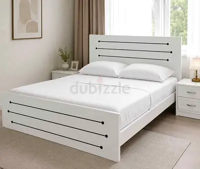 Brand New wooden king size Bed including Medical Mattress Available