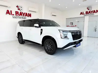 نيسان باترول اكس اي ابيض / اسود خليجي Nissan Patrol XE 2025 GCC Specs