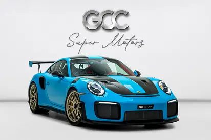 GCC SPECS WARRANTY - COLLECTOR GRADE 2018 PORSCHE 911 GT2 RS WEISSACH - CLUBSPORT - MAGNESIUM RIMS