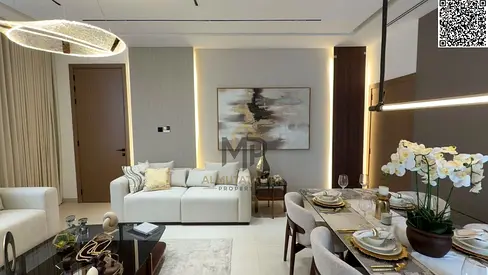 Villa for sale on Sheikh Mohammed bin Zayed Road, located on a main street near the park. It features two floors and a roof; the price includes regist
