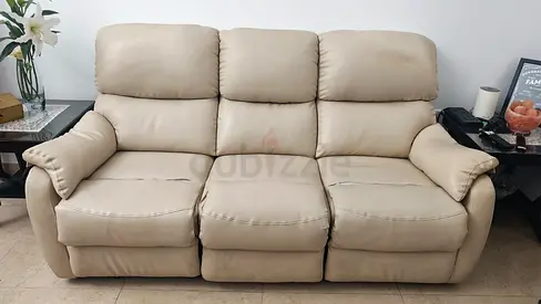 Living Room Set - Recliner Sofas, side tables and coffee table