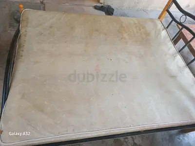1 bed with mattress 350 aed Negotiable 0556498066 WhatsApp julan Rak