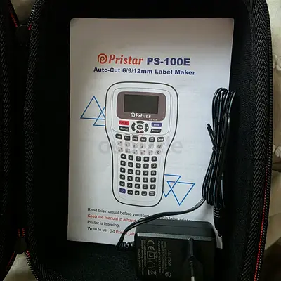 Pristar PS-100E Portable Label Maker. Brandnew With 12 Label Tapes. All For AED 235 Only! Hurry!!