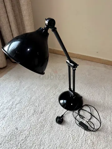 Metal Desk Lamp, Swing and Twin Arm