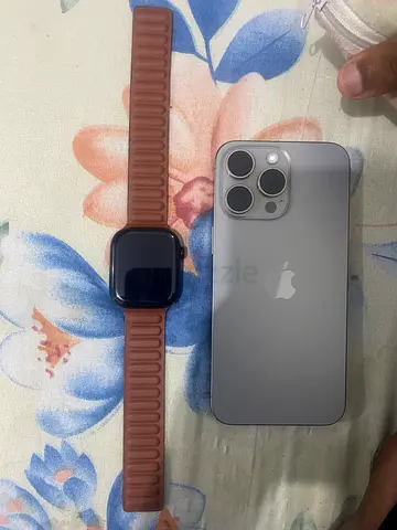 Iphone 15 pro max and I watch series 11 46mm