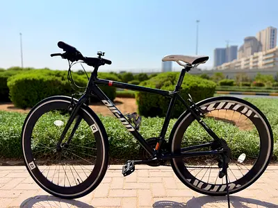 Louis Garneau LGS "Air On" Full Aluminium Hybrid Commuter Bike – Upgraded Aero Wheels