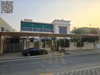 An upscale residential villa in Al Zahia, Ajman, combining beautiful design and comfortable living in a prime location.