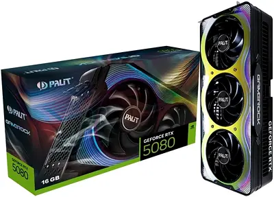 PALIT GAME ROCK RTX 5080 OC 16GB GDDR7 Graphics Card (BRAND NEW)